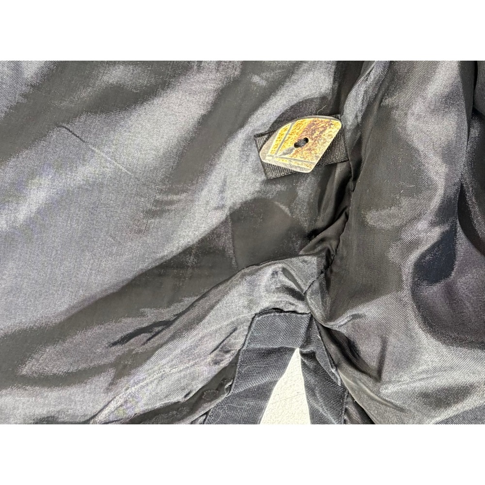 Indigo Moon Jacket Size Medium Button Front Black… - image 4